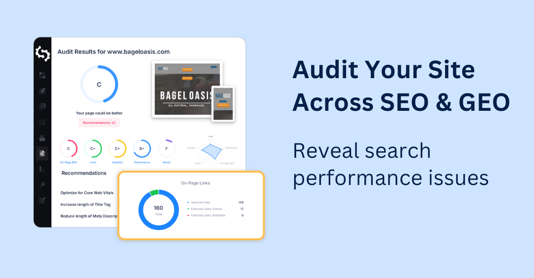 Audit your site snippet